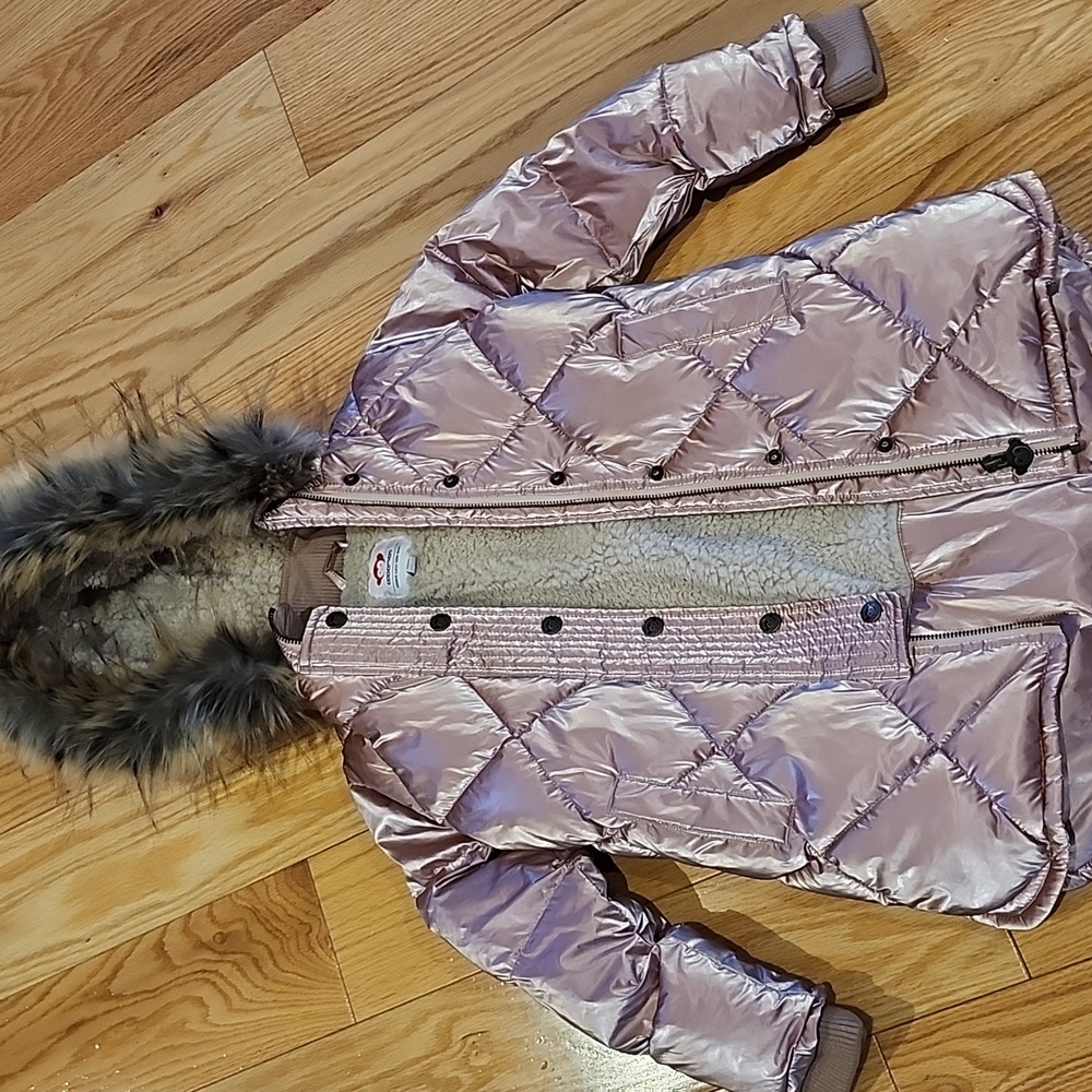 Appaman Girls Puffer Coat With Hood
